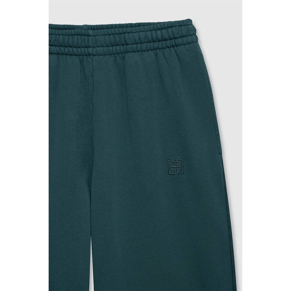 NEW ANINE BING karter sweatpant jogger in dark teal - Picture 5 of 5